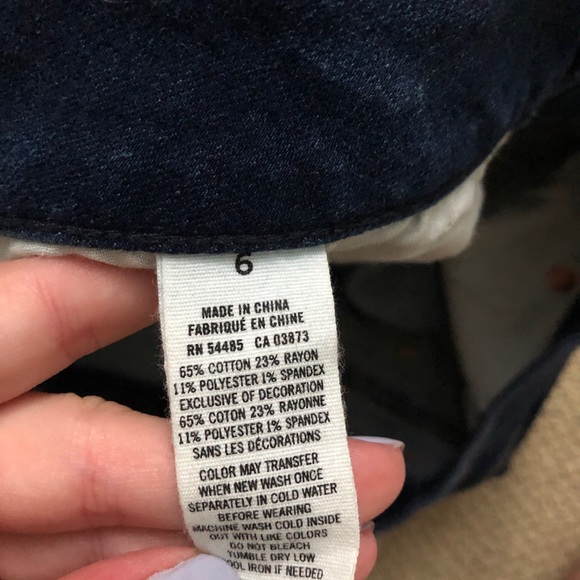 American Eagle cuffed jean shorts - Picture 2 of 2